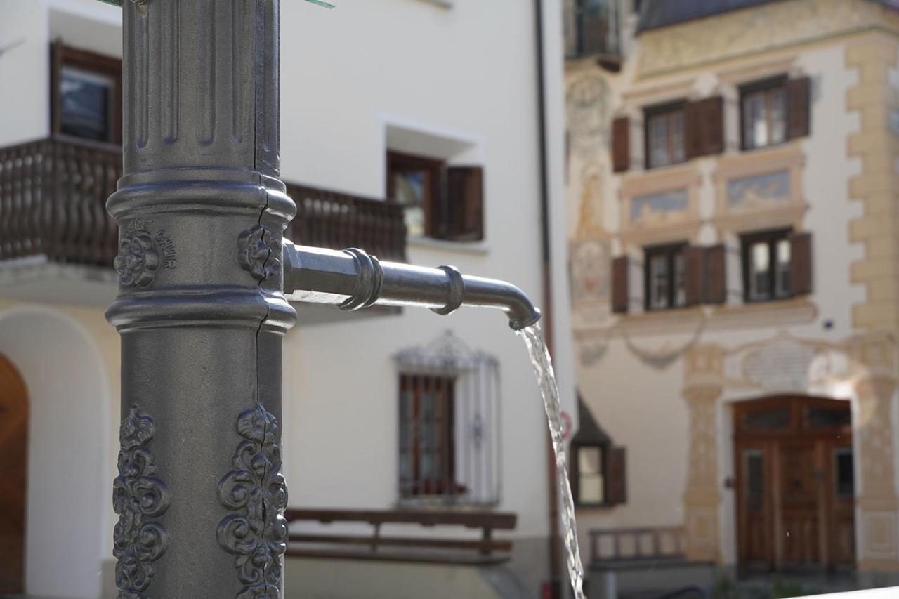 Chasa Fent, Sent Scuol Im Engadinアパートメント エクステリア 写真